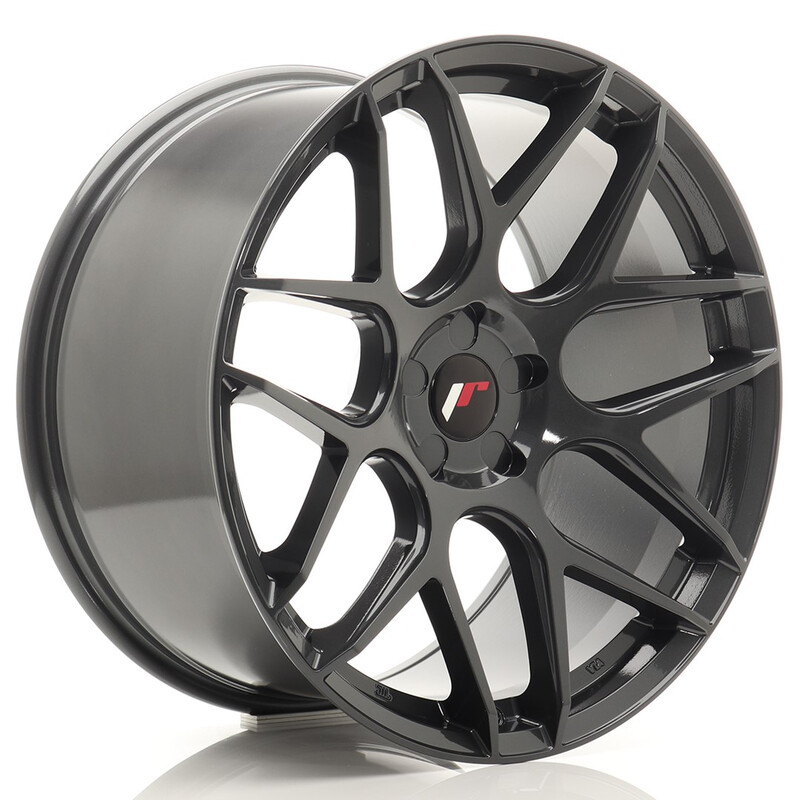 Japan Racing JR-18 Extreme Concave 20x9.5" (5 trous - sur mesure) ET20-35, Hyper Gray