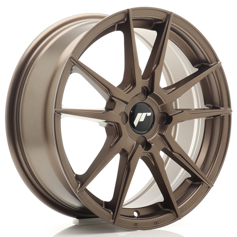 Japan Racing JR-21 17x7" (4 trous - sur mesure) ET20-40, Bronze