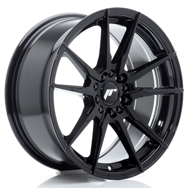 Japan Racing JR-21 17x8" 5x110/120 ET35, Noir Brillant