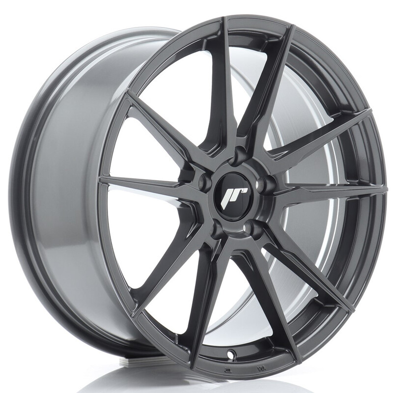 Japan Racing JR-21 18x8.5" 5x112 ET45, Hyper Gray