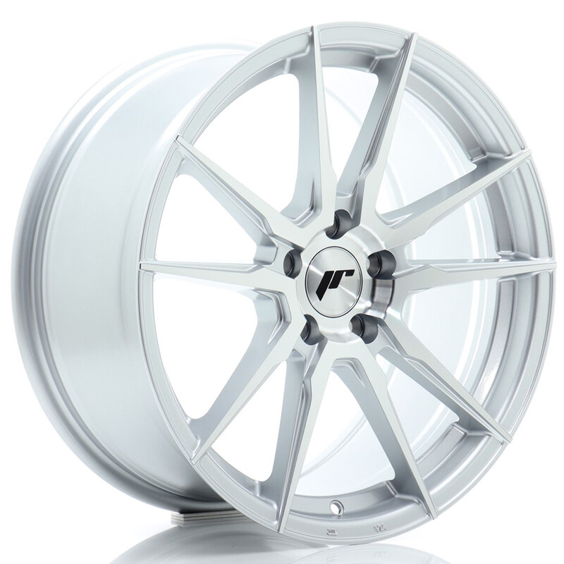 Japan Racing JR-21 18x8.5" 5x112 ET45, Gris Argenté Poli