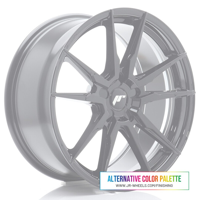 Japan Racing JR-21 19x8" (5 trous - sur mesure) ET20-40, Couleur Personnalisée !