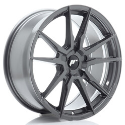 Japan Racing JR-21 19x8.5" (5 trous - sur mesure) ET20-45, Hyper Gray