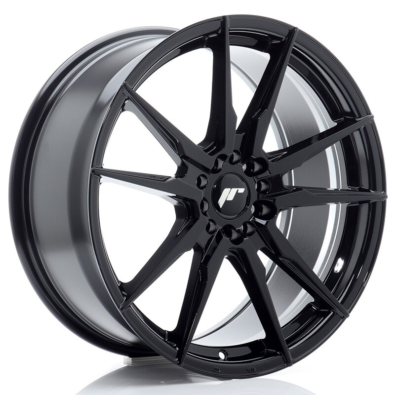 Japan Racing JR-21 19x8.5" 5x112/114.3 ET45, Noir Brillant