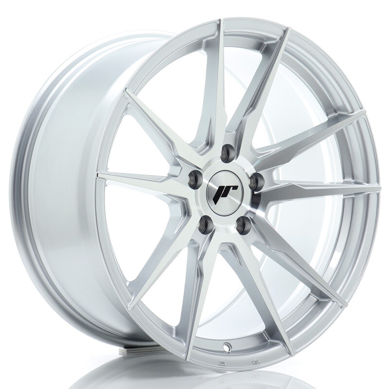 Japan Racing JR-21 Extreme Concave 19x9.5" 5x120 ET41, Gris Argenté Poli