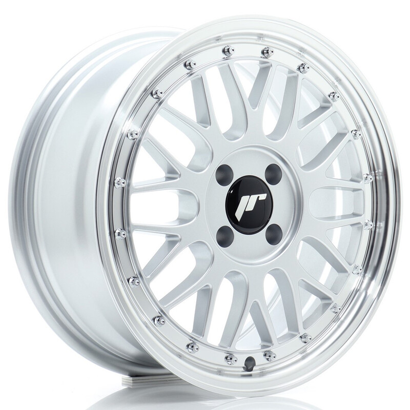 Japan Racing JR-23 16x7" 4x100 ET20, Gris Argenté