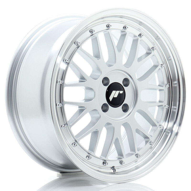 Japan Racing JR-23 17x8" 4x100 ET35, Gris Argenté