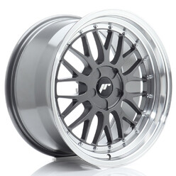 Japan Racing JR-23 18x9.5" (5 trous - sur mesure) ET20-48, Hyper Gray