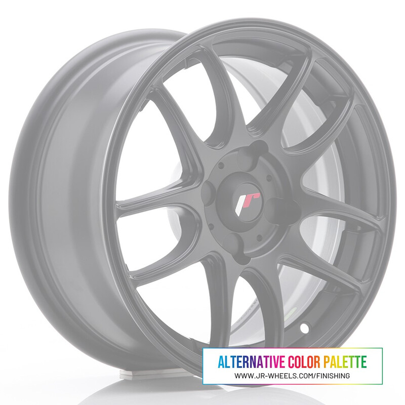 Japan Racing JR-29 15x7" (4 trous - sur mesure) ET20-42, Couleur Personnalisée !