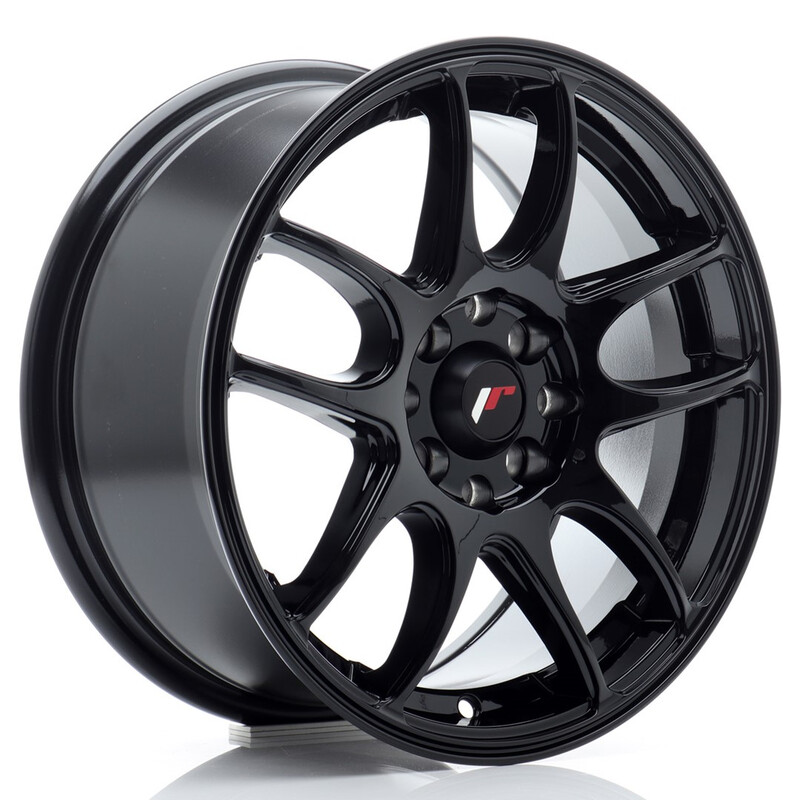 Japan Racing JR-29 15x7" 4x100/108 ET35, Noir Brillant