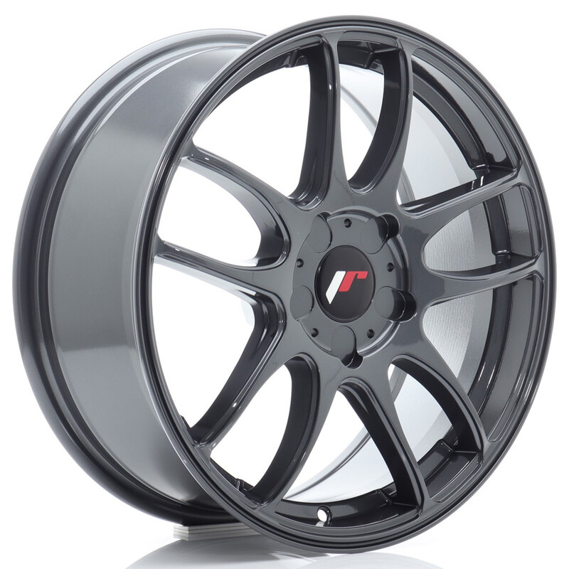 Japan Racing JR-29 17x7" (5 trous - sur mesure) ET20-48, Hyper Gray