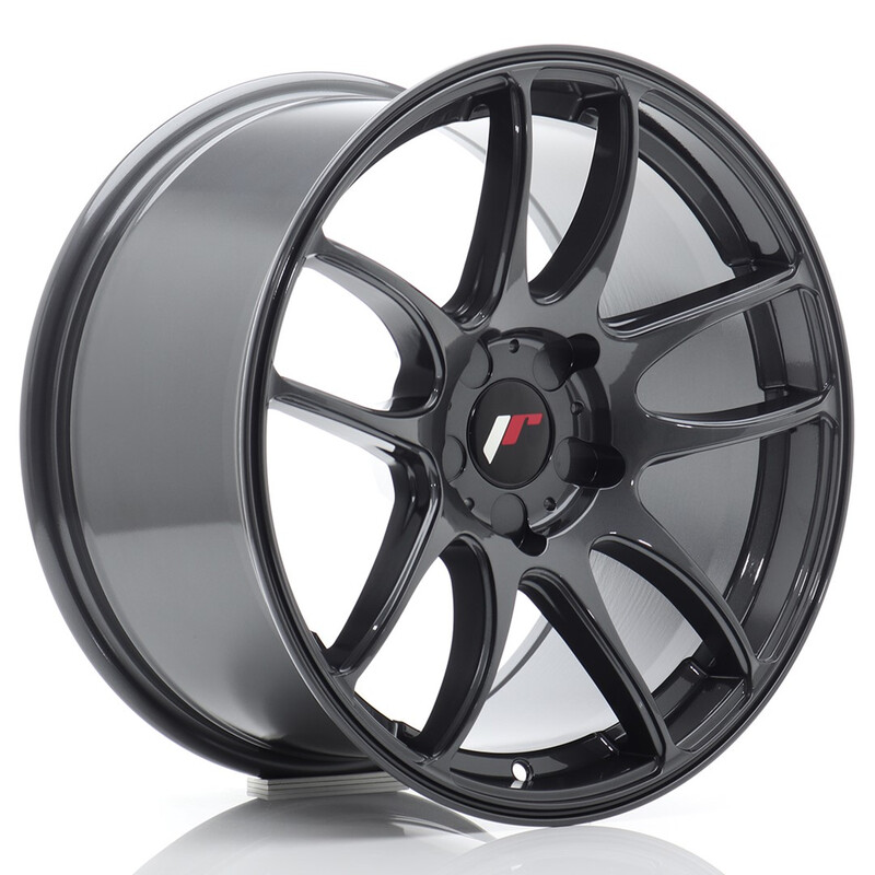 Japan Racing JR-29 Extreme Concave 17x9" (5 trous - sur mesure) ET20-38, Hyper Gray