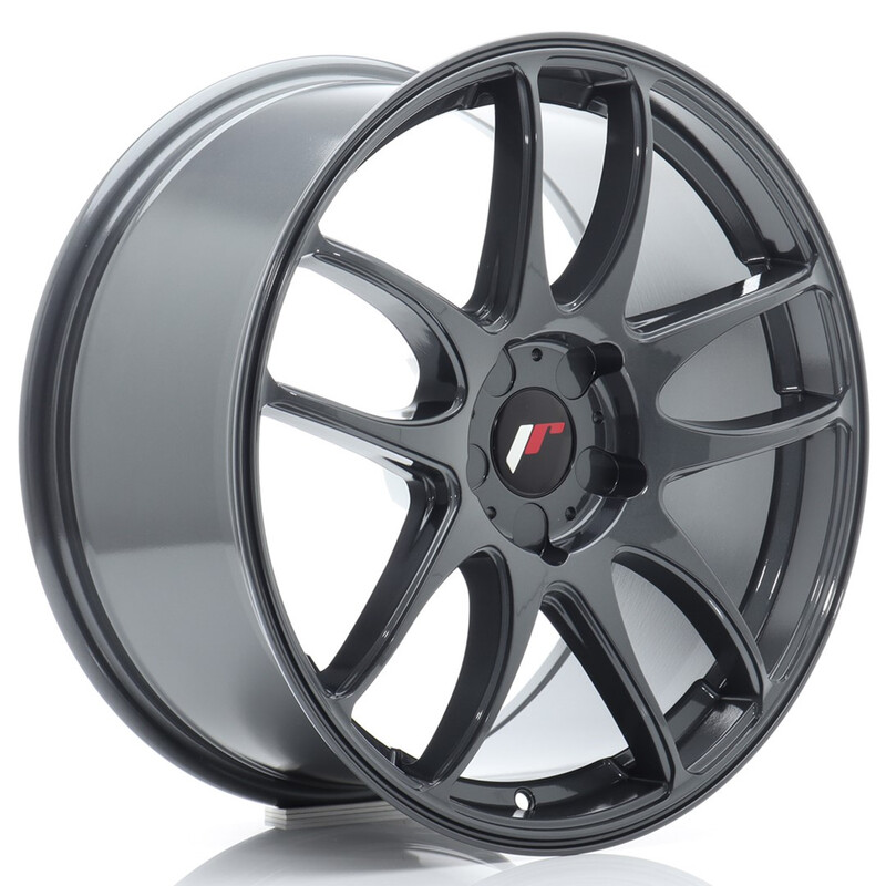 Japan Racing JR-29 18x8.5" (5 trous - sur mesure) ET20-48, Hyper Gray