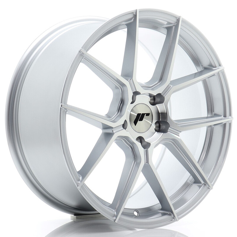 Japan\u0020Racing\u0020JR\u002D30\u002018x8.5\u0022\u00205x112\u0020ET45,\u0020Gris\u0020Argent\u00E9\u0020Poli
