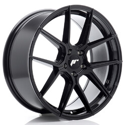 Japan Racing JR-30 19x8.5" 5x120 ET35, Noir Brillant