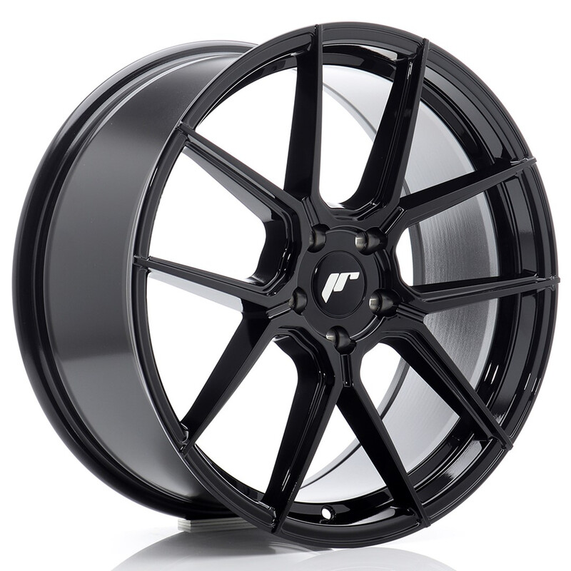Japan Racing JR-30 19x8.5" 5x112 ET45, Noir Brillant