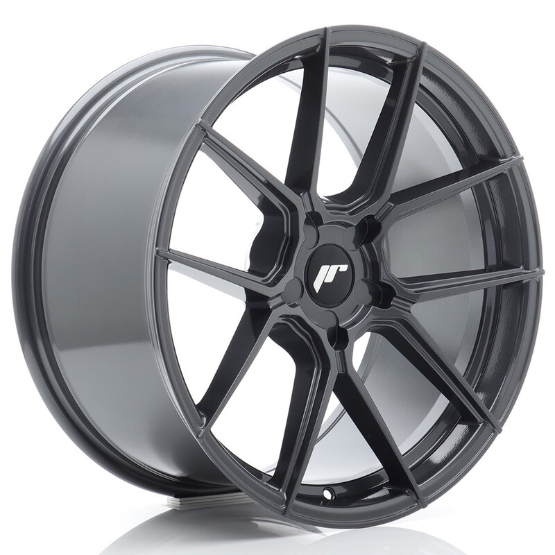 Japan Racing JR-30 Extreme Concave 19x9" (5 trous - sur mesure) ET20-40, Hyper Gray