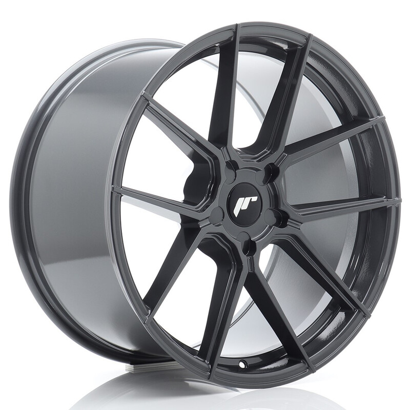 Japan Racing JR-30 Extreme Concave 20x9.5" (5 trous - sur mesure) ET22-40, Hyper Gray