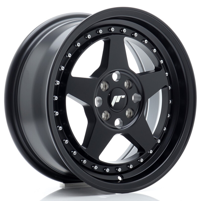 Japan Racing JR-6 16x7" 4x100 ET35, Noir Mat