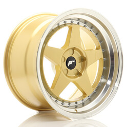 Japan Racing JR-6 18x10.5" (5 trous - sur mesure) ET0-25, Or / Doré