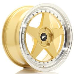 Japan Racing JR-6 18x8" (5 trous - sur mesure) ET20-35, Or / Doré