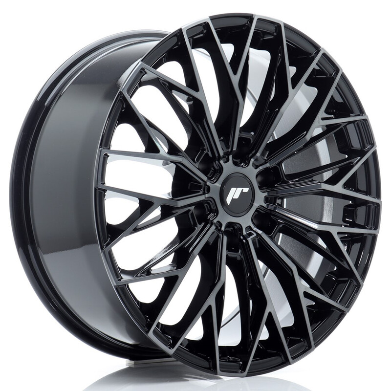 Japan Racing JRX-12 20x9" 6x114.3 ET20, Noir Brillant, Face Teintée
