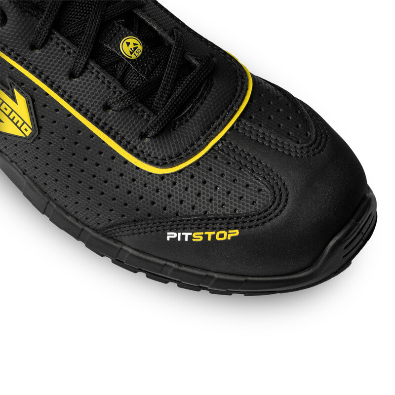 Chaussures\u0020de\u0020S\u00E9curit\u00E9\u0020Momo\u0020Pit\u0020Stop\u0020\u002D\u0020Noires\u0020\u0028FIA\u0029