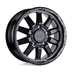 Black Rhino Excursion 17x7.5" 5x130 ET45, Noir Mat