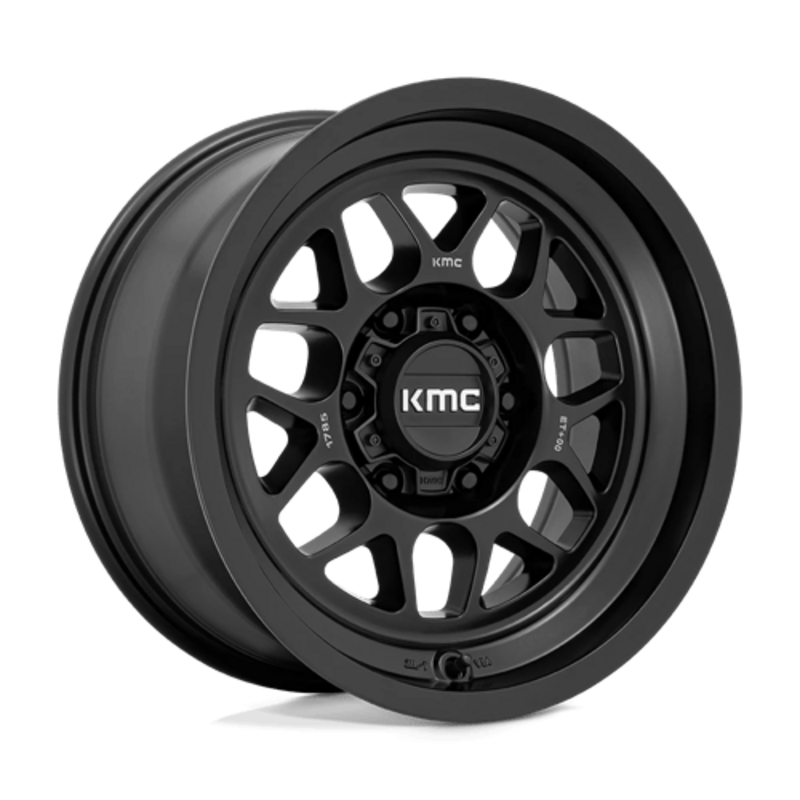 KMC KM725 Terra 17x8.5" 6x139.7 ET0, Noir Satiné
