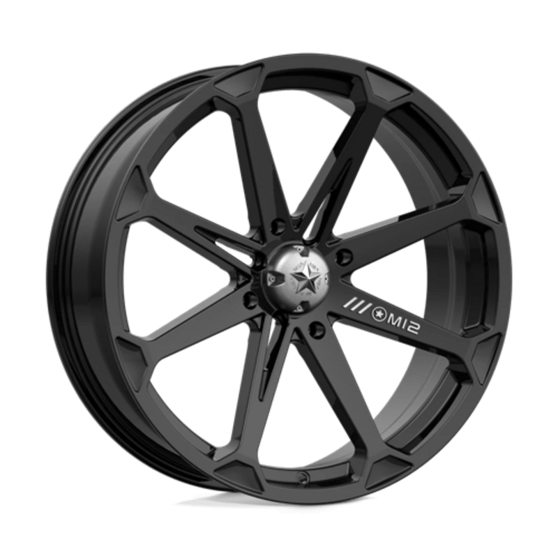 MSA Offroad Wheels M12 Diesel 20x7" 4x156 ET10, Noir Brillant