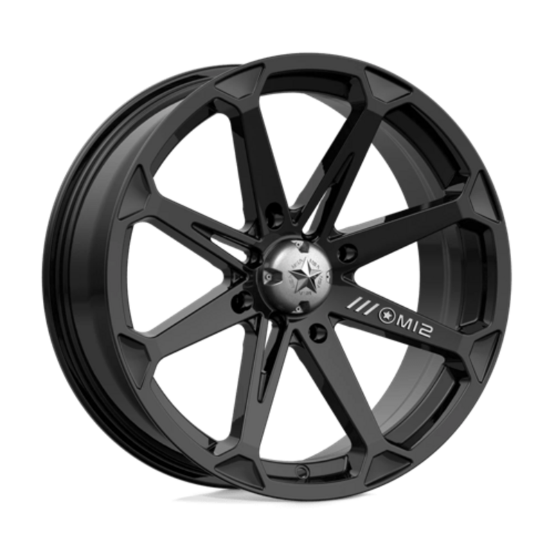 MSA Offroad Wheels M12 Diesel 18x7" 4x156 ET10, Noir Brillant