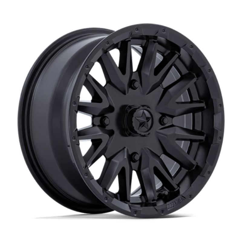 MSA Offroad Wheels M49 Creed 15x7" 4x137 ET10, Noir Mat