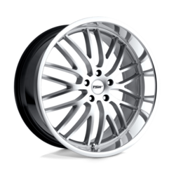 TSW Snetterton 19x8" 5x112 ET45, Gris Argenté, Rebord Miroir