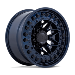 Black Rhino Alpha 17x9" 6x139.7 ET-12, Bleu Nuit