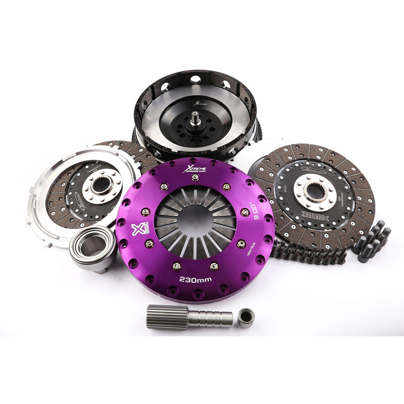 Embrayage Renforcé Xtreme Clutch Carbone Bidisque + Volant Moteur pour BMW 135i E8X N54 (09-10)
