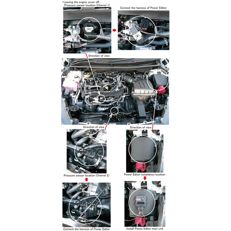 Boost Controller "Power Editor" HKS pour Toyota Yaris GR