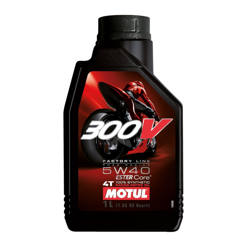 Huile Moto Motul 300V 4T FL Road Racing 5W40 (1L)