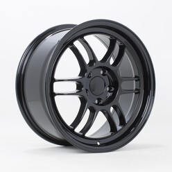 Rota TFS3 17x8" 5x114.3 ET42, Noir Brillant