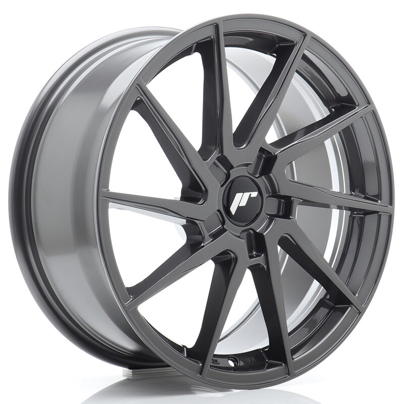 Japan Racing JR-36 18x8" (5 trous - sur mesure) ET20-45, Hyper Gray