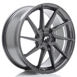 Japan Racing JR-36 19x8" (5 trous - sur mesure) ET20-40, Hyper Gray