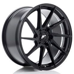 Japan Racing JR-36 Extreme Concave 19x9.5" (5 trous - sur mesure) ET20-45, Noir Brillant