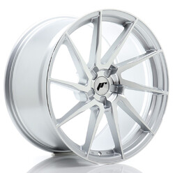 Japan Racing JR-36 Extreme Concave 20x10.5" (5 trous - sur mesure) ET15-50, Gris Argenté