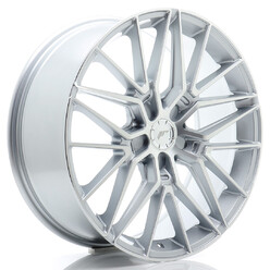 Japan Racing JR-38 20x9" (5 trous - sur mesure) ET20-51, Gris Argenté