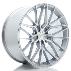 Japan Racing JR-38 20x9.5" (5 trous - sur mesure) ET22-40, Gris Argenté