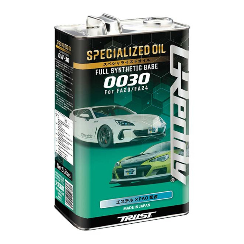 5L Huile Moteur GReddy 0030 0W30 pour FA20 & FA24 (GT86, GR86, BRZ)