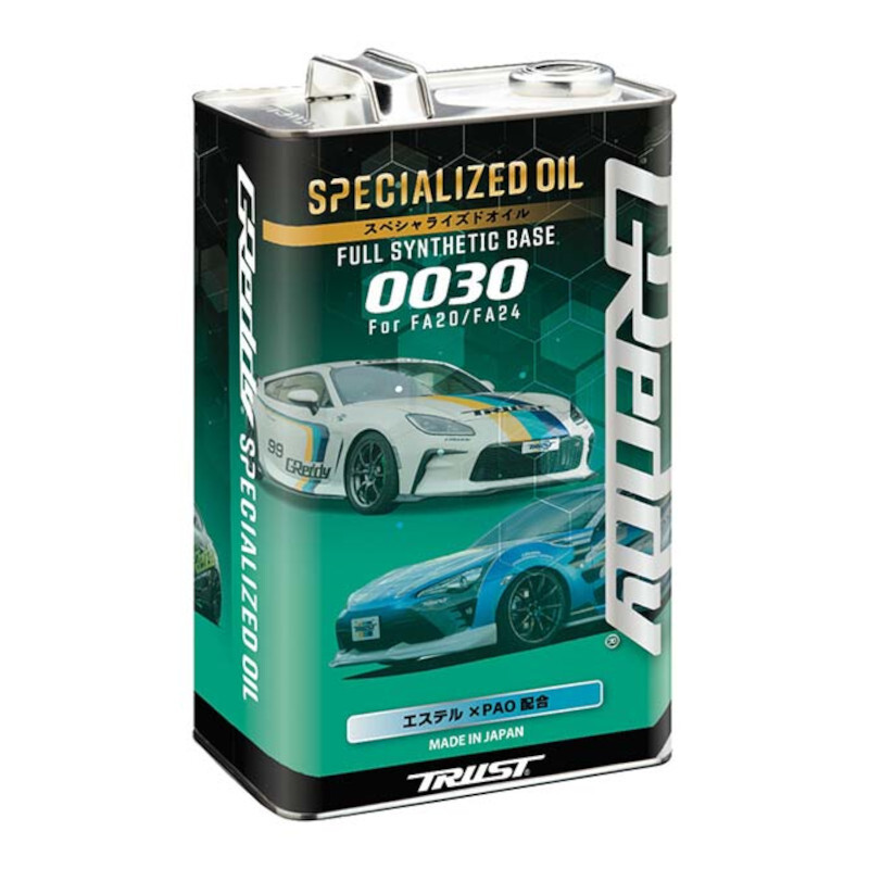 5L Huile Moteur GReddy 0030 0W30 pour FA20 & FA24 (GT86, GR86, BRZ)