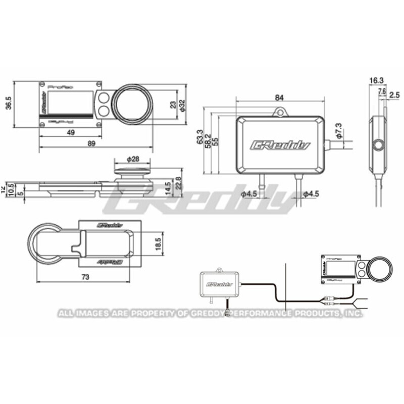 Boost Controller GReddy PRofec High Spec (Ambre)