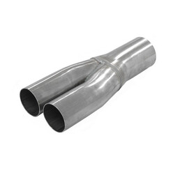 Tubes d'Echappement en Y - Inox (Y-Pipe)