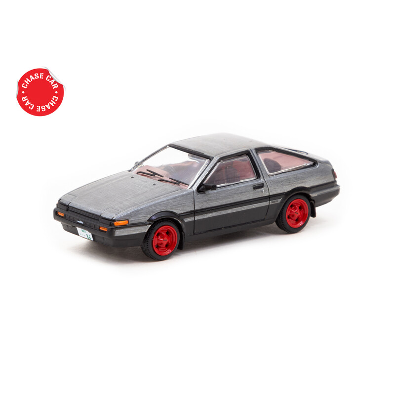 J-Collection 1/64 - Toyota Sprinter Trueno (AE86) | Rouge/Noir