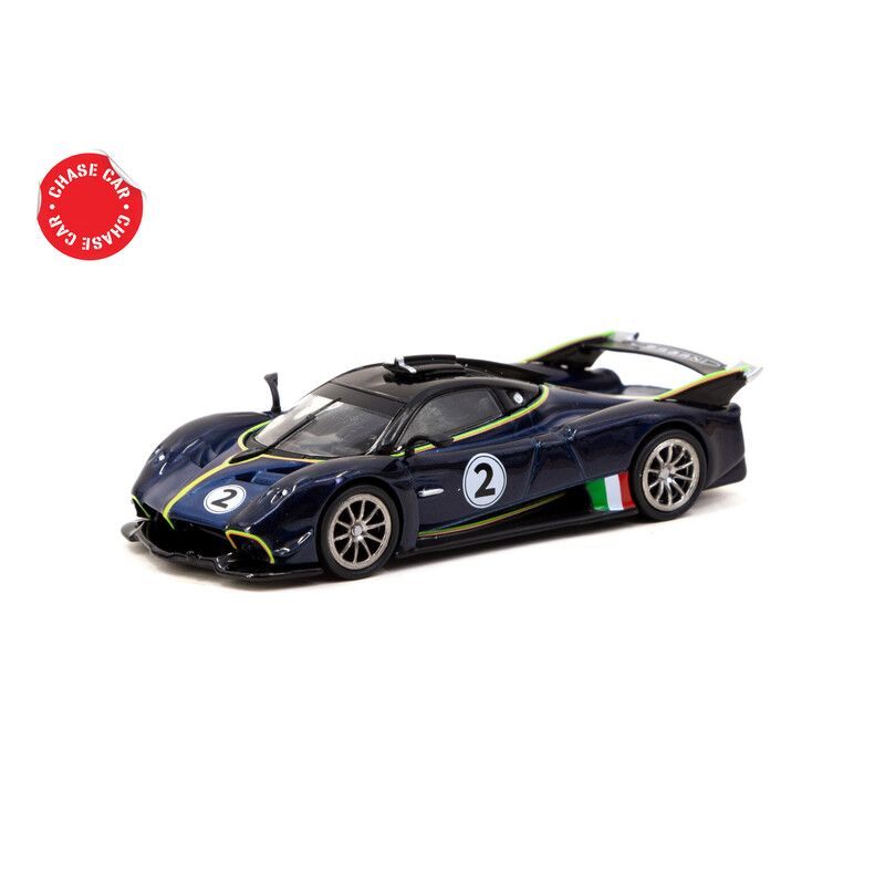Tarmac Works 1/64 - Pagani Huayra R | Bleu Avio